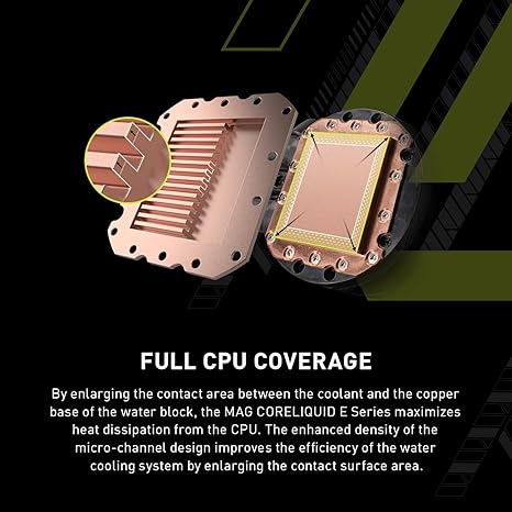 MSI Liquid Cooler MAG CoreLiquid E240 White MSI Liquid Cooler MAG CoreLiquid E240 White